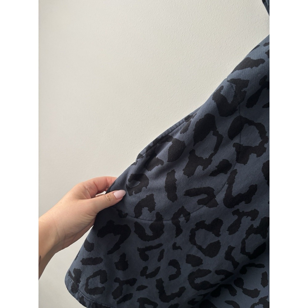 Anthropologie Velvet Graham & Spencer Jersey Animal Print Dress Size Large - Picture 4 of 8